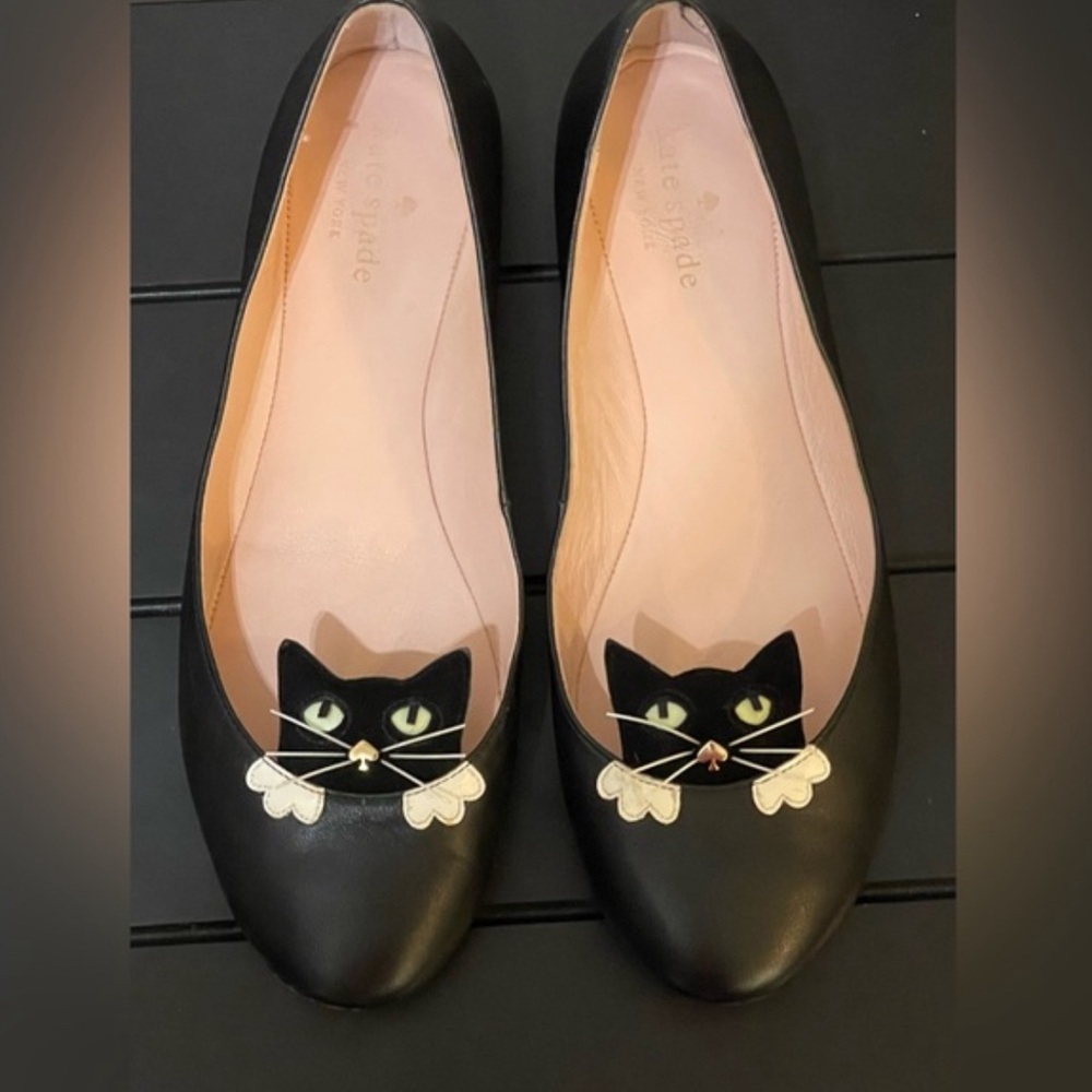 DISO Kate Spade Whiskers cat flats in 8!  Not for sale